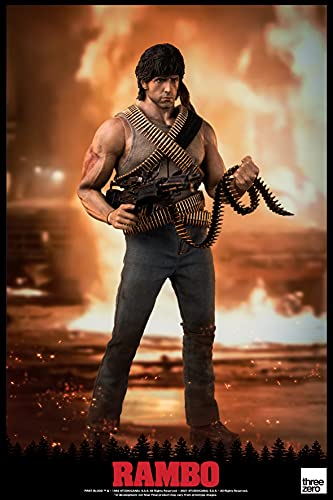 ThreeZero - Rambo First Blood John Rambo Figura Escala 1/6 (Net)