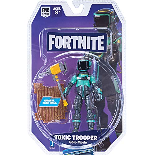 Toy Partner Figura FORTNITE Toxic Trooper 10 CM, Serie 2 Incluye 1 Accesorio, EN Blister, Multicolor (FNT0075)