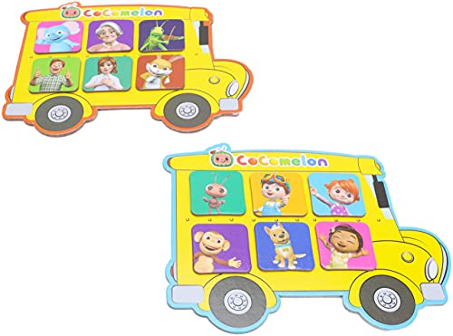 Toyland® Cocomelon - Juego de bingo de autobús para 4 jugadores, juegos para niños pequeños, a partir de 18 meses