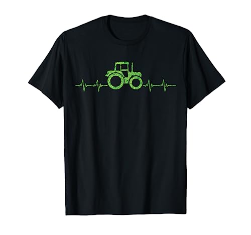 Tractor Granjero Papá Trabajador Diseño para Granjeros Camiseta