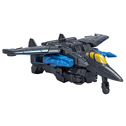 Transformers Toys EarthSpark Warrior Class Skywarp Figura de acción, 5 Pulgadas, Juguetes Robot para niños a Partir de 6 años