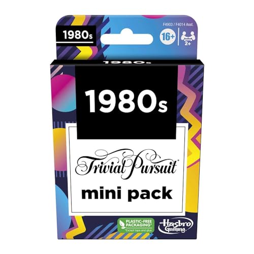 Trivial Pursuit 1980s Mini Pack Trivia Card Game