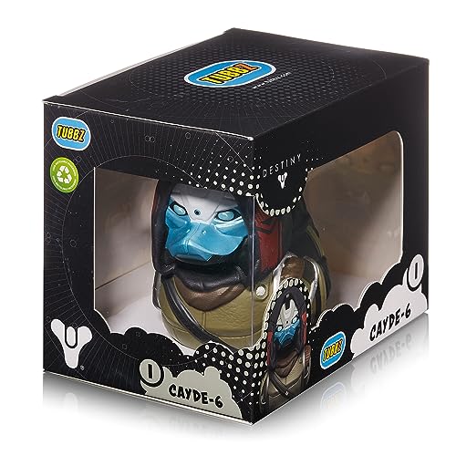 TUBBZ Boxed Edition Cayde-6 Figura Coleccionable de Pato de Goma de Vinilo, mercancía Oficial de Destiny - TV, películas y Videojuegos
