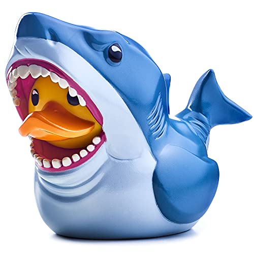 TUBBZ Figura de Pato de Goma de Vinilo Coleccionable de Bruce el tiburón, mercancía Oficial de Jaws - TV, películas y Videojuegos