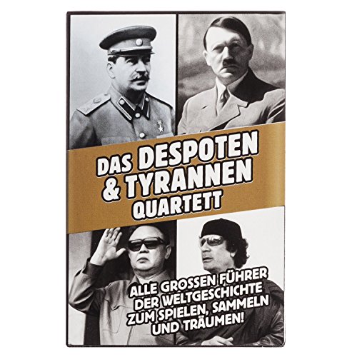 tyrannidae & despoten Quartett – Tarjetas los 32 dictadores de la historia (en alemán)