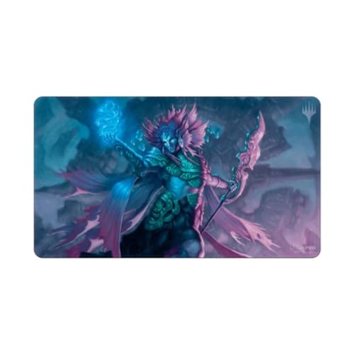 Ultra PRO - MTG The Lost Caverns of Ixalan Hakbal of The Surging Soul Playmat for Magic: The Gathering Use as Oversize Mouse Pad, Desk Mat, Gaming Mat, TCG Card Game Mat, Protect Cards