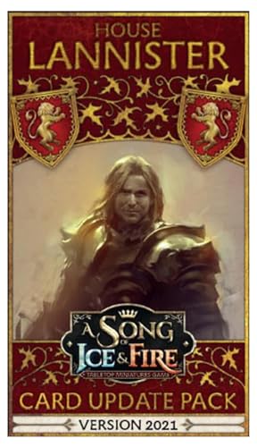 Una canción de hielo y fuego Miniaturas de mesa Lannister Faction Pack,Juego de estrategia para adolescentes y adultos,Tiempo de juego promedio de 45 a 60 minutos,Hecho por CMON (SIFFP02)