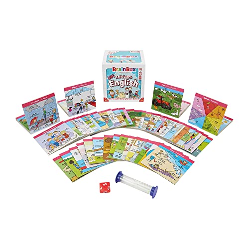 Unbekannt Lernspiel Juego de Preguntas para niños a Partir de 8 años, Color Let's Learn English (Green Board Game 2094952)