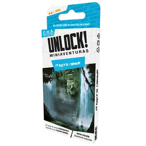 Unlock! Miniaventuras En busca de Cabrakan - Juego de Cartas en Español