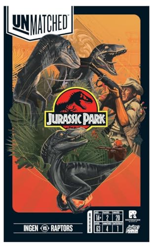 Unmatched: Jurassic Park - Ingen vs Raptors (Inglés)