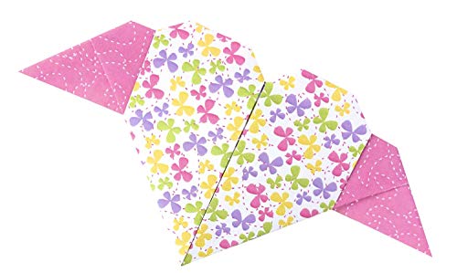 Ursus 38015599F Girls - Hojas Plegables (120 Hojas, 80 g/m², 15 x 15 cm, en 10 diseños Diferentes, para Artistas de Origami pequeños y Grandes, impresión por Ambos Lados, Incluye Instrucciones de
