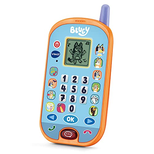 VTech – Bluey – El Smartphone Interactivo Bluey, Juguete Educativo Niño, Juguete Bluey – 3/7 años – Versión ES