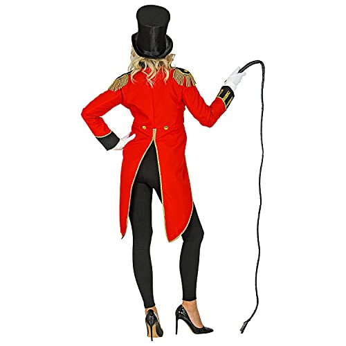 W WIDMANN-48462 Showgirl Widmann-Disfraz de Director de Circo, Frack, para Mujer, Carnaval, Fiesta temática, Multicolor, Medium (48462)