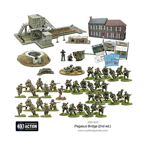 Warlord Games, Pegasus Bridge second edition , Bolt Action Wargaming Miniatures
