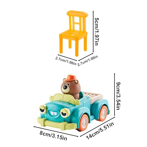Whrcy - Mini sillas apilables, juguetes de equilibrio para | Mini sillas apilables, juego de equilibrio, juegos de mesa educativos para la primera infancia, para 3 años