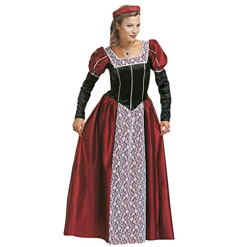 WIDMANN Widman - Disfraz de princesa medieval para mujer, talla XXL (S/4223C)