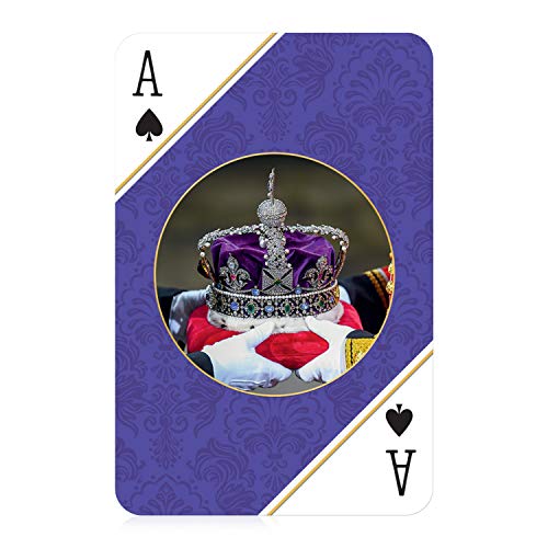 Winning Moves- HM Queen Isabel II Waddingtons - Cartas de Juego (WM00966-EN1-12)