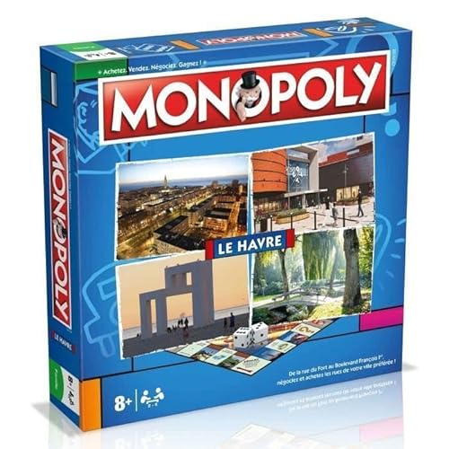 Winning Moves Monopoly Le Havre - Jeu de société - Version française WM00481-FRE-6