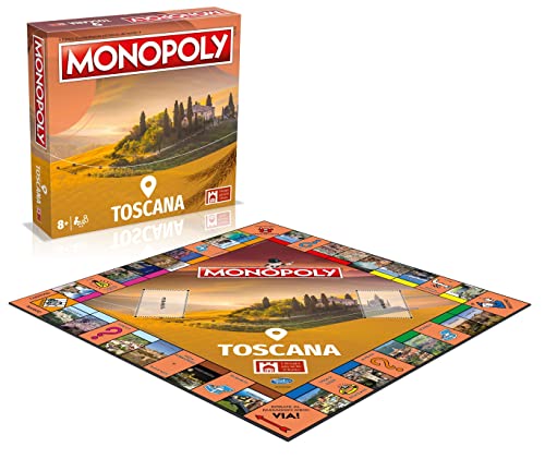 Winning Moves - Monopoly, Los pueblos más bellos de Italia, ed. Toscana