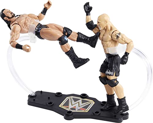 WWE Drew Mcintyre & Goldberg, Caja de campeones, Figuras articuladas de Catch, para niños, HDM10