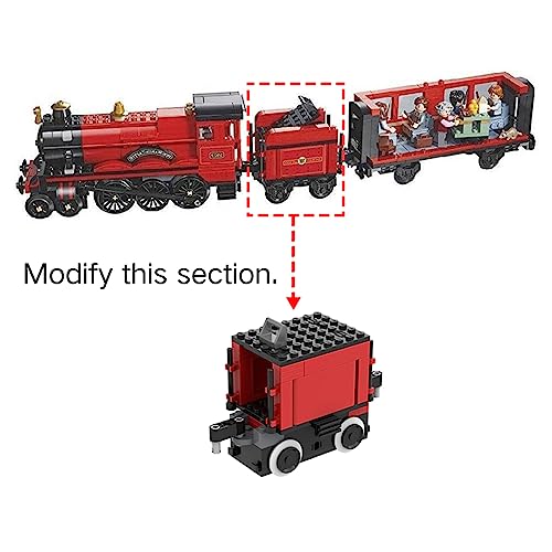 XGREPACK Mando a distancia para Lego Express 75955 Super, con motor, manual PDF, regalo de cumpleaños de Navidad, compatible con Lego Harry Potter Train 75955 (no incluye modelo