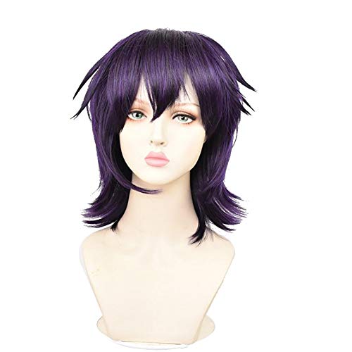 ydound 2022 Anime Cosplay Pelucas, Bizarra de Jojo Wig Cosplay Wig con Peluca de Peluca Gratis, Peluca de Kakyouin Noriaki (Color: Jolyne Cujoh) ( Color : Narancia Ghirga )