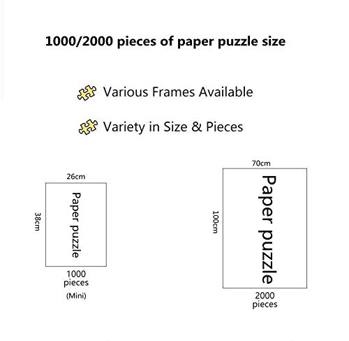 YINGXIN134 Puzzles de 2000 Piezas, Rompecabezas de Chicas Tribales - Cada Pieza del Rompecabezas es única - Póster de Rompecabezas Gratis - Rompecabezas para Adultos - 70x100cm
