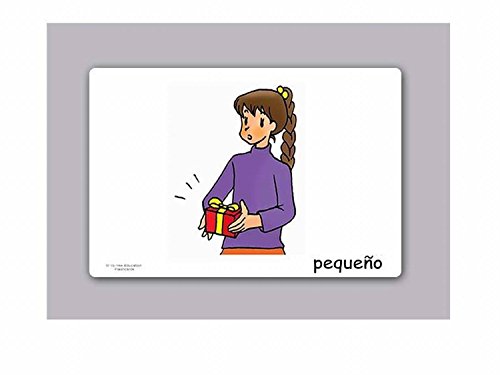 Yo-Yee Flashcards Tarjetas con Ilustraciones en español - Opuestos - para Clases de Idiomas y fomento del Aprendizaje del Idioma en guarderías, escuelas Infantiles y colegios