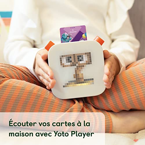 Yoto - Disney Pixar las historias de las películas, audiolibro para niños en francés para escuchar en narradora y caja de historia infantil Yoto Player y Yoto Mini, primeras historias de la noche de 5