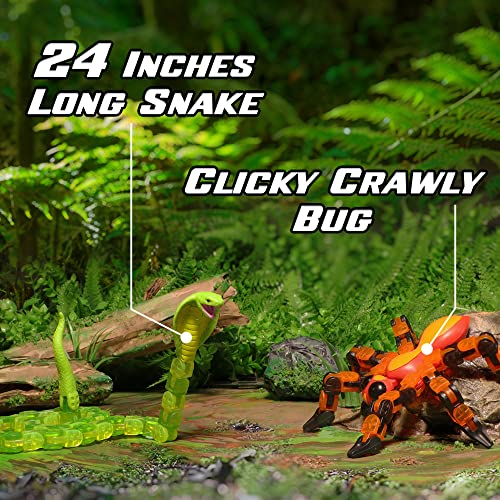 Zing Klixx Creaturez Combo Pack (Fire Ant + Cobra)
