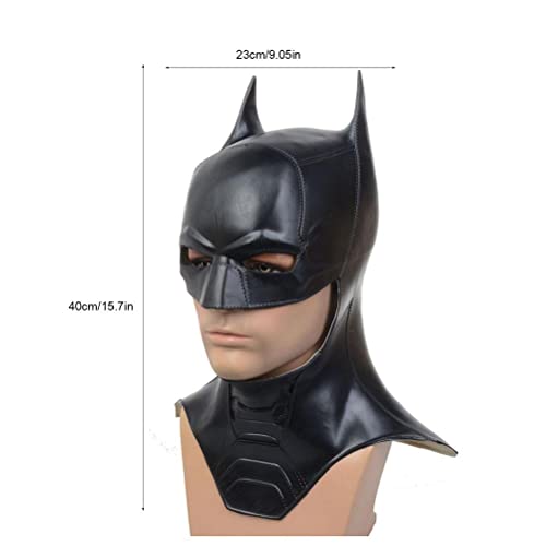 ZMOOPE Máscara de acertijo para hombre, The Batman 2022 Edward Nashton The Riddler, máscara de cosplay para fiesta de máscaras