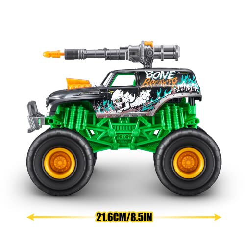 Zuru Metal Machines- Monster Wheels Wars Metal Machines ZURU (Bone Breaking) Vehículo Truck, Color Breaker (6792B)