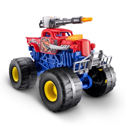 Zuru Metal Machines- Monster Wheels Wars Metal Machines ZURU (T-Rex) Vehicle Vehículo Truck, Color (6792D)