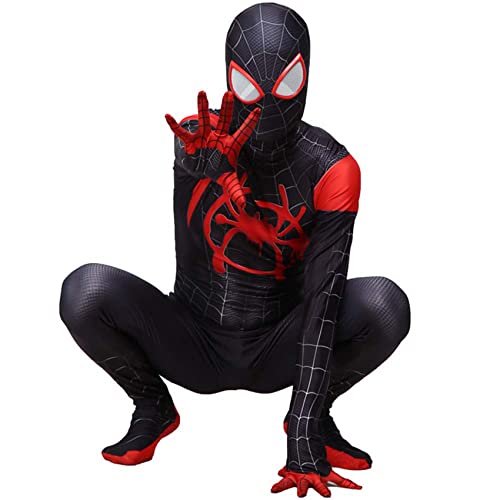 ZXDFG Disfraz Spiderman No Way Home Adulto Hombre Disfraces De Spiderman Adulto Mujer Trajes De Spiderman Original Para Adulto Cosplay Disfraz Spiderman Adulto Negro Para Halloween Carnaval