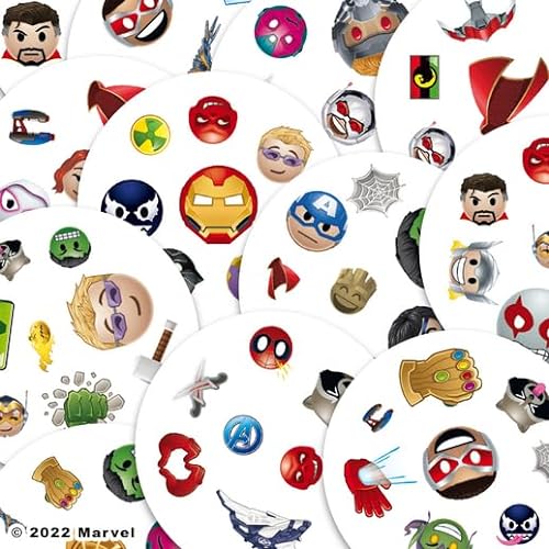 Zygomatic - Dobble - Marvel Emoji, 7+ años [Exclusivo Amazon]