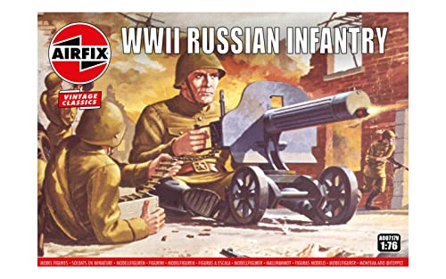 Airfix Infantería Rusa. Figuras Clásicos Vintage, (A00717V)