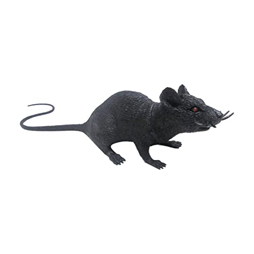 Animal plástico suave de la simulación del ratón juguete de Halloween decoración novedad divertido juguete RvI087