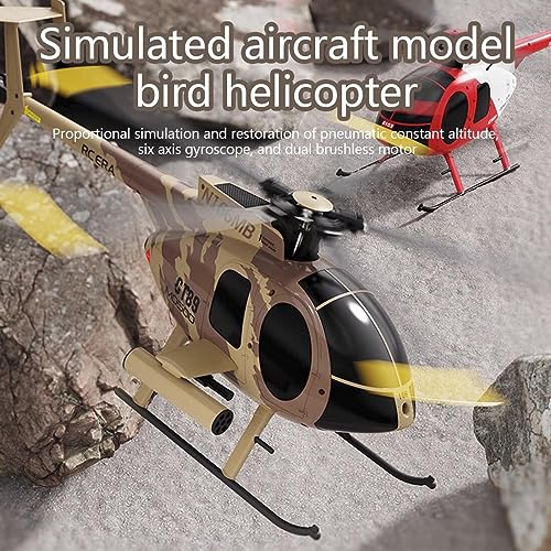 APAP Helicóptero RC MD500 C189 1/28 4CH monomotor modelo de helicóptero (RTF)