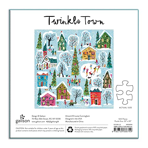 ArkiFACE Twinkle Town 500 Piece Puzzle