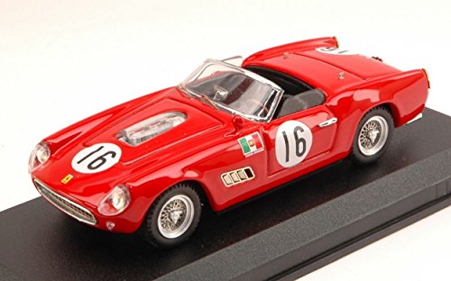 Art Model Modelo A Escala Compatible con Ferrari 250 California N.16 8th 12H Sebring 1960 Abate-SCARLATTI-Serena AM0116