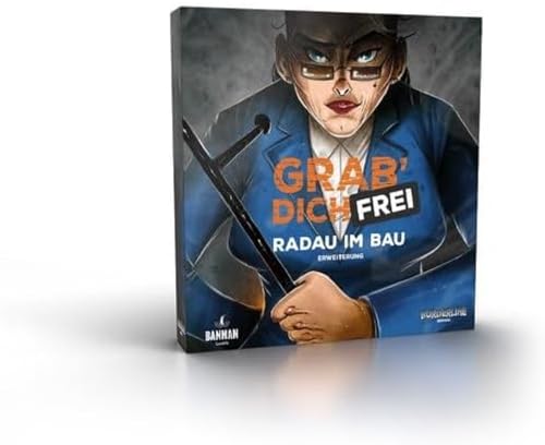 Asmodee Bannan Games | Grab Dich Frei – Radau im BAU | Ampliación | Juego de conocedor | Juego de Estrategia | 2-6 Jugadores | A Partir de 16 años | 45 Minutos | alemán