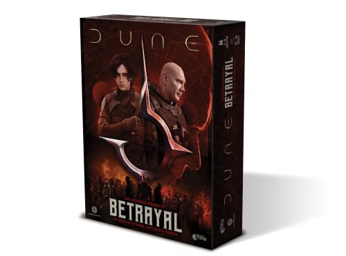 Asmodee - Dune: Betrayal - Juego deMesa de Estrategia y Bluff, 2-4 Jugadores, 14+ Años, Edición en Italiano