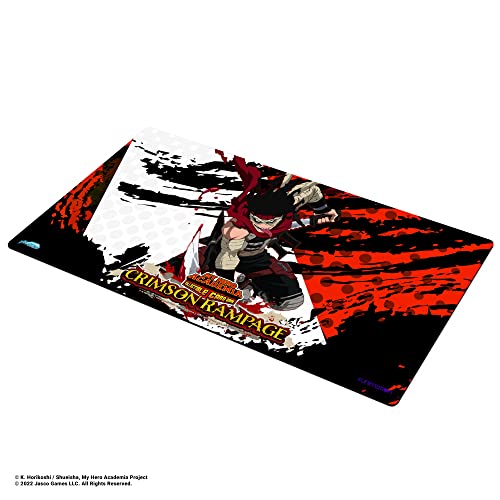 Asmodee North America My Hero Academia Collectible Hero Killer Stain Playmat Wave 2 Crimson Rampage Juego de cartas