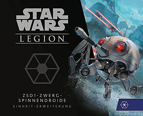 Atomic Mass Games Asmodee Star Wars: Legion – ZSD1 Droid araña enana | Extensión | Tableta | 2 Jugadores | A Partir de 14+ años | 120-180 Minutos | Español