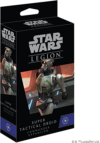Atomic Mass Games , Star Wars Legion: Super Tactical Droid Commander Expansion, Miniatures Game, Ages 14+, 2 Players, 120-180 Minutes Playing Time