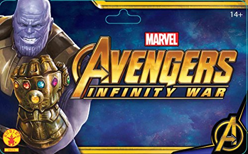 Avengers - Guantelete Del Infinito, accesorio disfraz Thanos Infinity Wars - Adulto talla única (Rubie's 69074)