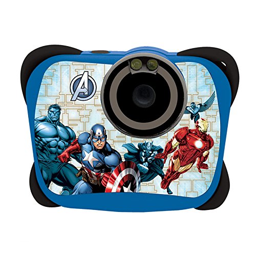 Avengers Vengadores - Cámara de fotos digital Marvel, , niño (Lexibook DJ135AV)