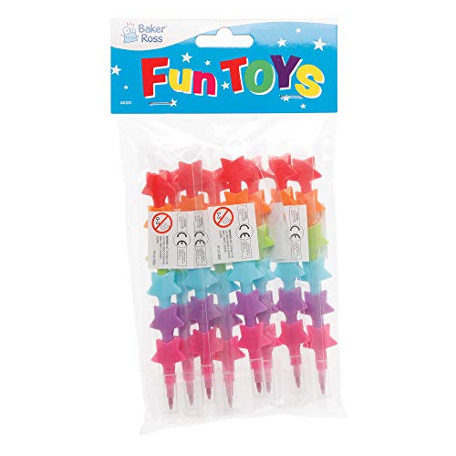 Baker Ross AX331 Crayones Con Punta Intercambiable Para Niños - Paquete De 8, Lápices De Colores Para Que Los Niños Los Agreguen A Sus Estuches De Lápices