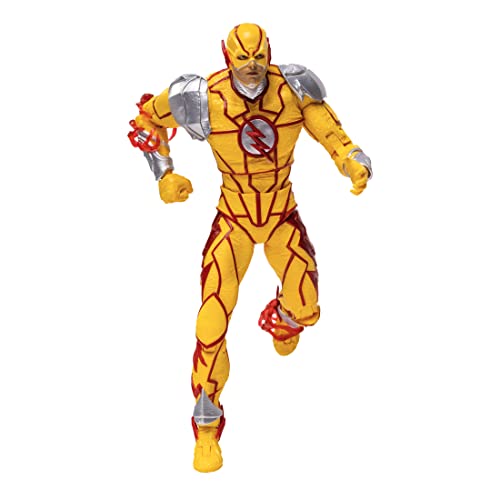 Bandai - McFarlane - Figura de Acción DC Gaming - Reverse Flash Multicolor TM15382, TM15382P