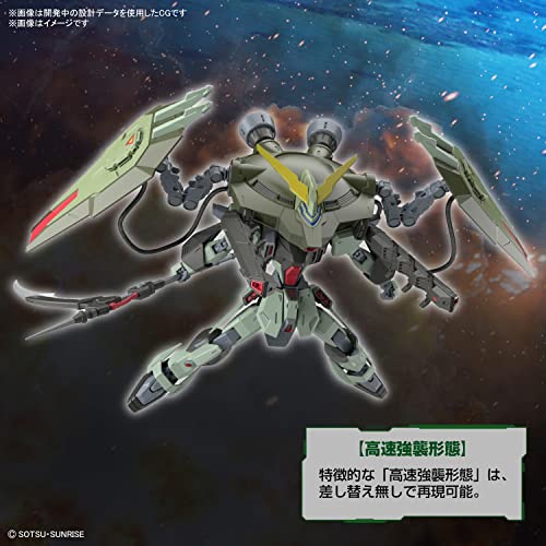 Bandai Spirits (Full Mechanics Mobile Suit Gundam Seed Fobidun Gundam 1/100 Escala Color Coded Plastic Model